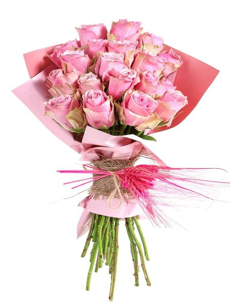 Pembe Gül Buket 20 li